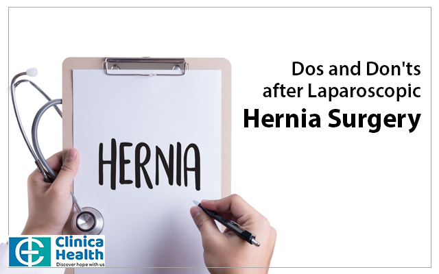 Dos and Don’ts after Laparoscopic Hernia Surgery